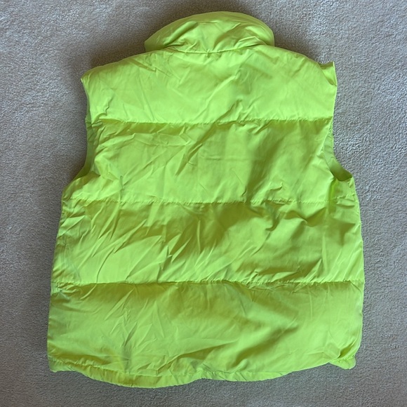 Neon lime green vest - Picture 3 of 3